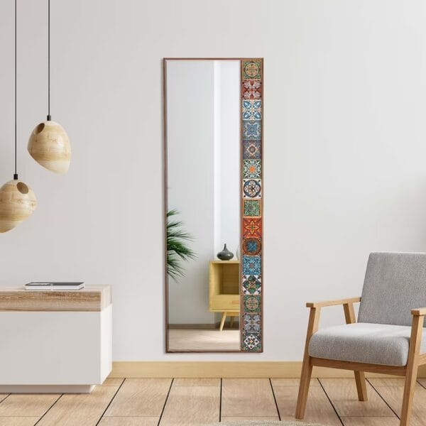 Hand Crafted Framed Mirror